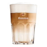 A latte macchiato egy hosszabb kávé, amelyben a tejhab, a kávé és a tej rétegei elkülönülnek, 1/4 kávéból és 3/4 tejből áll