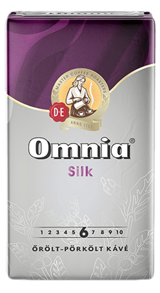 omnia ground roasted coffee silk front