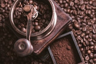 Coffee grinding teaser