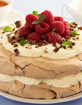 cappuccino pavlova