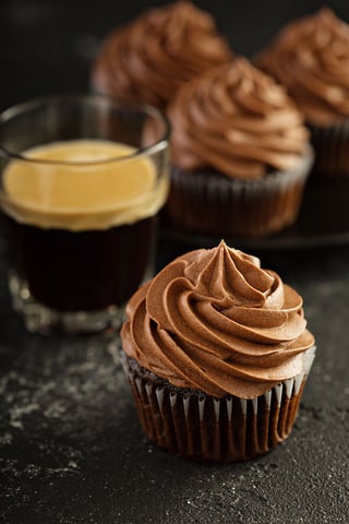 latte macchiato cupcakes